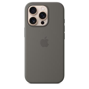 Funda Silicona con MagSafe Apple para iPhone 16 Pro MYYL3ZM/A - Gris piedra