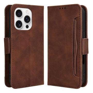 Funda tipo billetera con tarjetero para iPhone 16 Pro