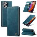 Funda Caseme Serie 013 para iPhone 16 Pro - Estilo Cartera - Azul