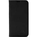 Funda de Cuero con Tapa JT Berlin BookCase Tegel para iPhone 16 Pro - Negro