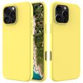 Funda de Silicona Líquida para iPhone 16 Pro - Amarillo