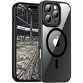 Funda iPhone 16 Pro Max JT Berlin Pankow Hybrid MagSafe - Negra / Transparente