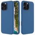 Funda de Silicona Líquida para iPhone 16 Pro Max - Azul