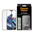 Protector de pantalla iPhone 16 Pro Max PanzerGlass Ceramic Protection Ultra-Wide Fit EasyAligner - 9H - Black Edge