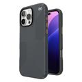 Funda híbrida Speck Presidio2 Grip para iPhone 16 Pro Max - Gris