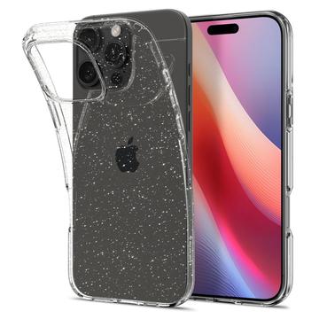 Carcasa Spigen Liquid Crystal Glitter para iPhone 16 Pro Max - Claro