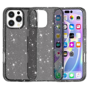 Funda Híbrida Stylish Glitter Series para iPhone 16 Pro Max