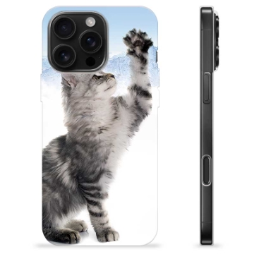 Funda de TPU para iPhone 16 Pro Max - Gato