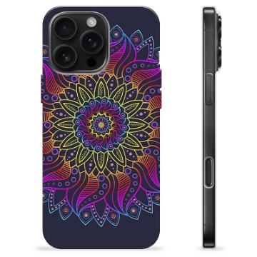 Funda de TPU para iPhone 16 Pro Max - Mandala Colorida