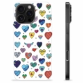 Funda de TPU para iPhone 16 Pro Max - Corazones