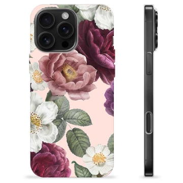 Funda de TPU para iPhone 16 Pro Max - Flores Románticas