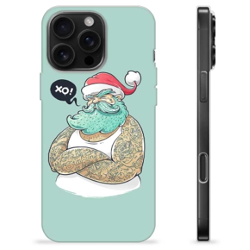 Funda de TPU para iPhone 16 Pro Max - Papá Noel Moderno