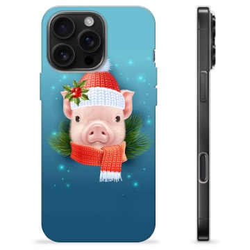 Funda de TPU para iPhone 16 Pro Max - Piggy de Invierno