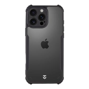 Funda iPhone 16 Pro Max Tactical Quantum Stealth con esquinas reforzadas - Transparente / Negro