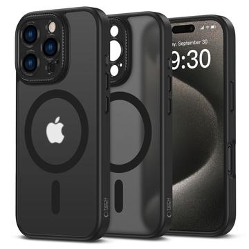 Funda Tech-Protect MagCam para iPhone 16 Pro Max - Compatible con MagSafe - Negro mate