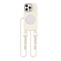 Funda Tech-Protect MagNecklace MagSafe para iPhone 16 Pro Max - Latte