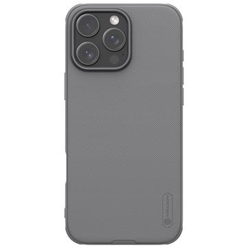 Carcasa Híbrida Nillkin Super Frosted Shield Pro para iPhone 16 Pro - Gris