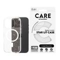 Funda iPhone 16 Pro PanzerGlass Care Star Lit - Compatible con MagSafe - Blanco