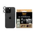 Protector de lente de cámara iPhone 16 Pro/16 Pro Max PanzerGlass Hoops - Negro