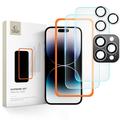 iPhone 16 Pro Tech-Protect Supreme Protection Set - Transparente