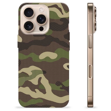 Funda de TPU para iPhone 16 Pro - Camuflaje