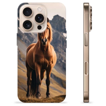 Funda de TPU para iPhone 16 Pro - Caballo