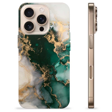 Funda de TPU para iPhone 16 Pro - Mármol Jade