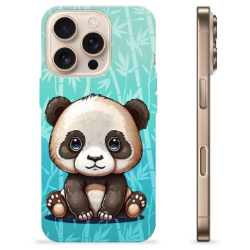 Funda de TPU para iPhone 16 Pro - Panda