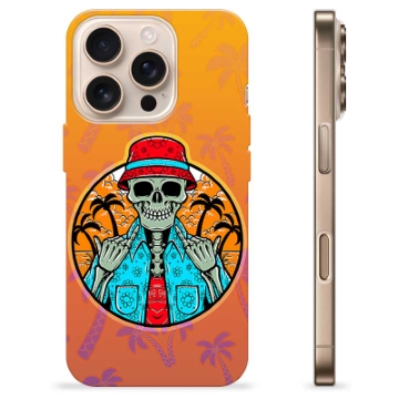 Funda de TPU para iPhone 16 Pro - Verano Esquelético