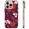 Funda de TPU para iPhone 16 Pro - Flores Vintage