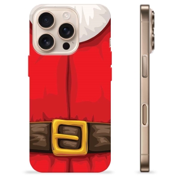 Funda de TPU para iPhone 16 Pro - Traje de Papá Noel