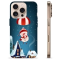 Funda de TPU para iPhone 16 Pro - Muñeco de Nieve