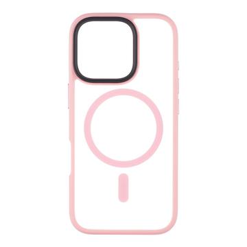 Funda híbrida Tactical MagForce Hyperstealth para iPhone 16 Pro - Rosa