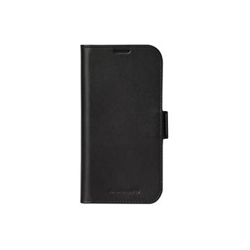 Funda de cuero tipo billetera para iPhone 16 Pro dbramante1928 Copenhagen - Negro