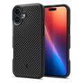 Carcasa de TPU Spigen Core Armor para iPhone 16 - Negro