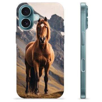 Funda de TPU para iPhone 16 - Caballo