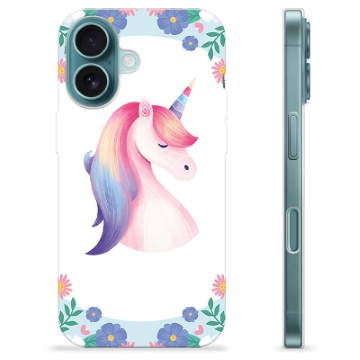 Funda de TPU para iPhone 16 - Unicornio