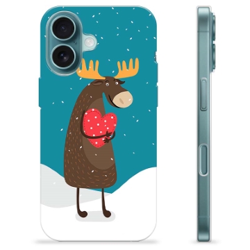 Funda de TPU para iPhone 16 - Lindo Alce