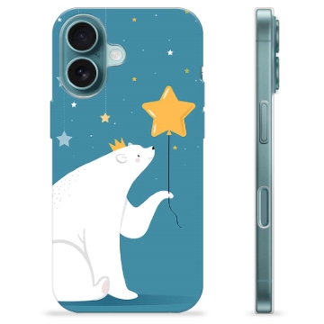 Funda de TPU para iPhone 16 - Oso Polar