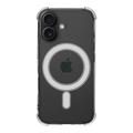 Funda Tactical MagForce Plyo para iPhone 16 con esquinas reforzadas y MagSafe - Transparente