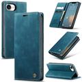 Funda Caseme Serie 013 para iPhone 16e - Estilo Cartera - Azul