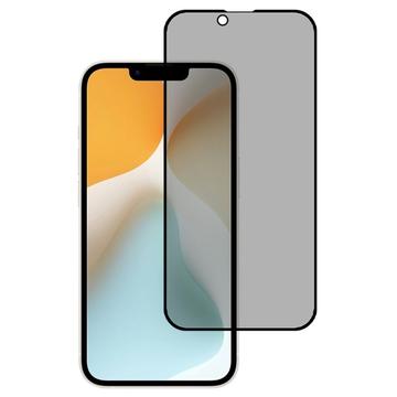 Protector de pantalla de Cobertura Completa Privacy para iPhone 16e - Borde Negro