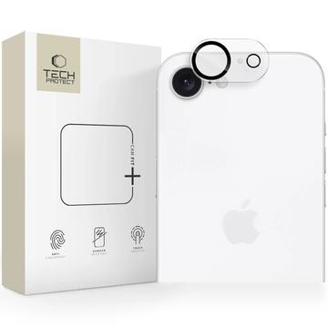 iPhone 16e Tech-Protect Cam Fit+ Protector de cámara de vidrio templado - Transparente