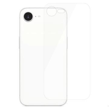 Protector de cubierta trasera de vidrio templado para iPhone 16e - 9H - Transparente