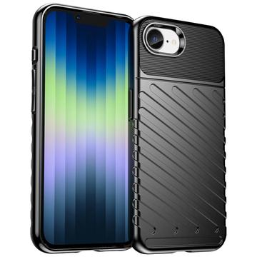 Carcasa de TPU Thunder Series para iPhone 16e - Negro