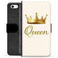 Funda Cartera Premium para iPhone 5/5S/SE - Reina