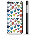 Carcasa Protectora para iPhone 5/5S/SE - Corazones