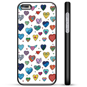 Carcasa Protectora para iPhone 5/5S/SE - Corazones