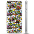 Funda de TPU para iPhone 5/5S/SE - Graffiti