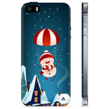 Funda de TPU para iPhone 5/5S/SE - Muñeco de Nieve